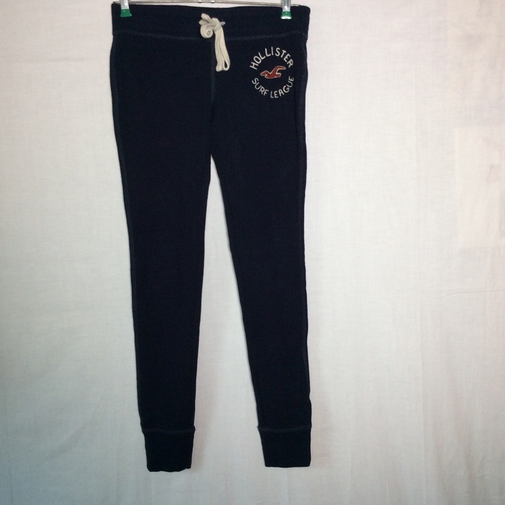 Hollister Navy Logo Sweats Surf League